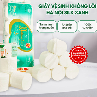 Giấy Vệ Sinh Không Lõi Hà Nội Silk 3 Lớp