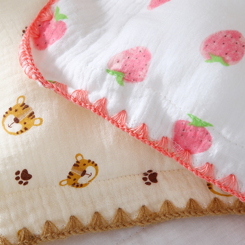 Gối Lõm Sơ Sinh Chống Bẹp Đầu Vải Xô Cotton Siêu Mềm Quảng Châu