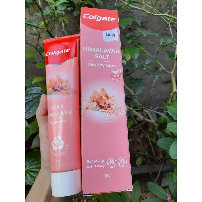 Kem đánh răng Colgate muối hồng Himalaya  180g