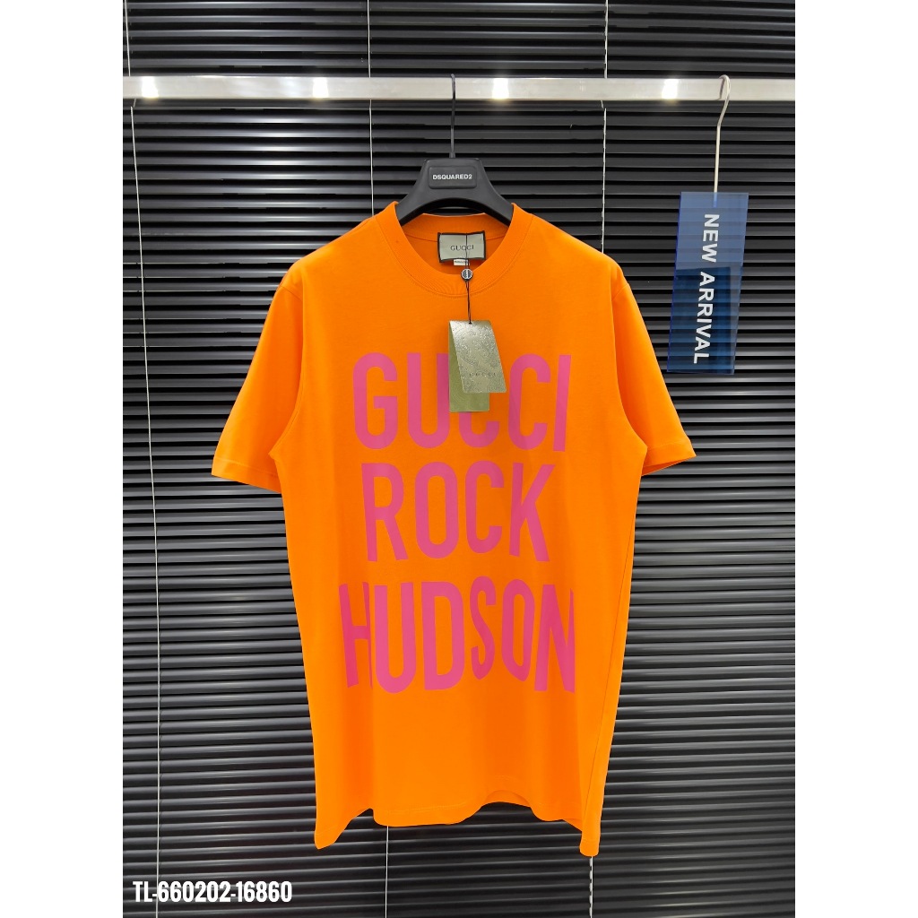 🔥Hot🔥Áo thun Gucci Rock Hudson thiết kế hot trend Nam nữ New 2024