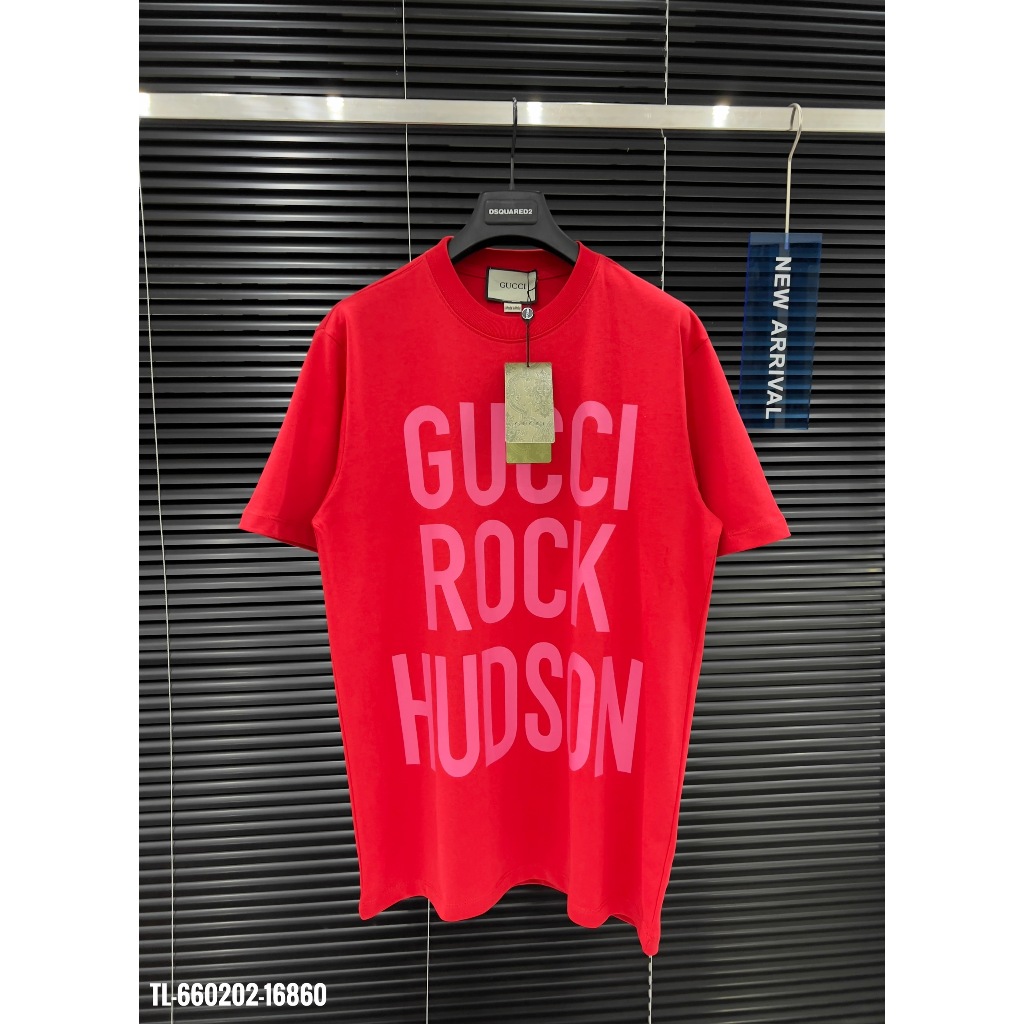 🔥Hot🔥Áo thun Gucci Rock Hudson thiết kế hot trend Nam nữ New 2024