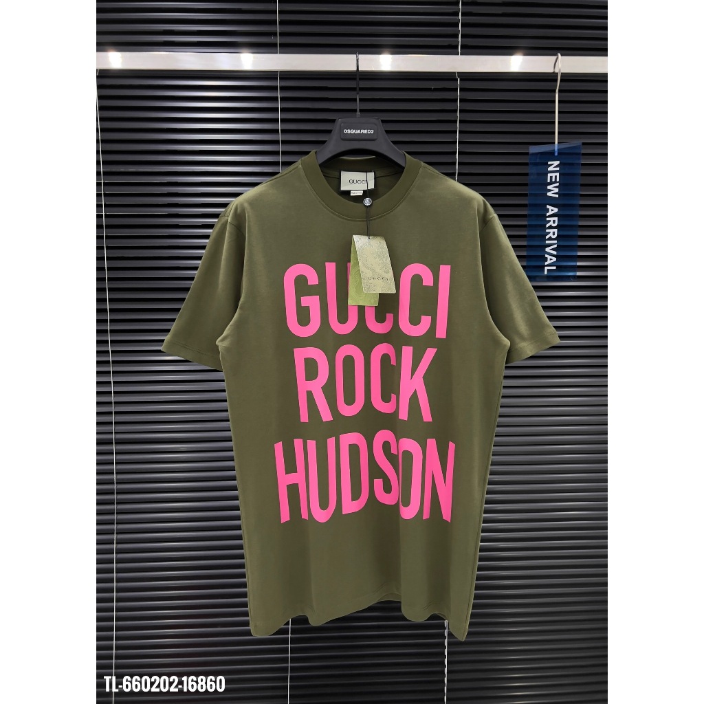 🔥Hot🔥Áo thun Gucci Rock Hudson thiết kế hot trend Nam nữ New 2024