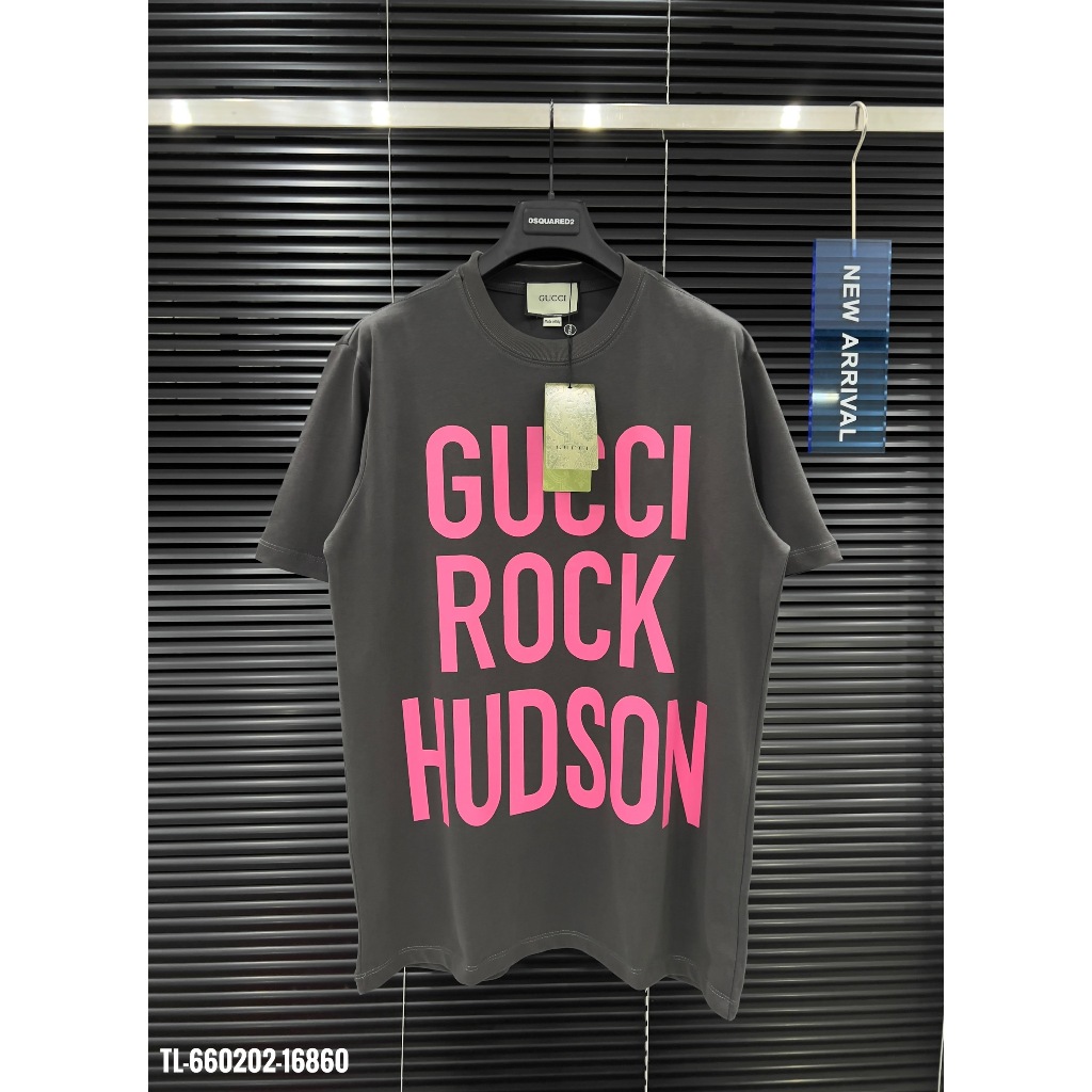 🔥Hot🔥Áo thun Gucci Rock Hudson thiết kế hot trend Nam nữ New 2024