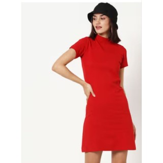 Đầm f21 cổ lọ có bigsize