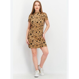 BIGSIZE Đầm f21 cổ lọ có bigsize