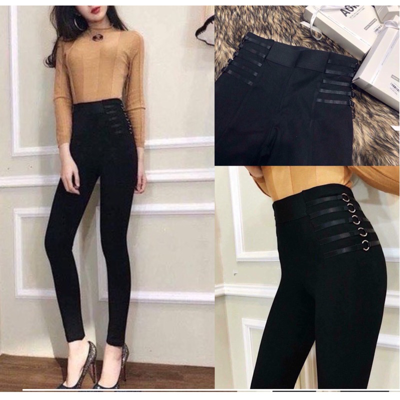 Quần legging cạp cao hack dáng ,che bụng tôt dorm đẹp-HVS-mã Legging Aoki
