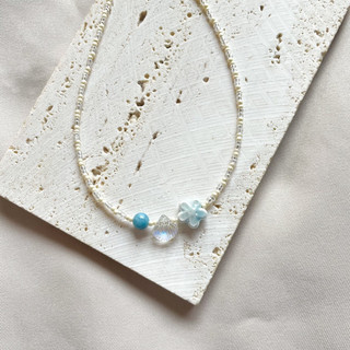 Vòng cổ hạt handmade Ngọc ngà