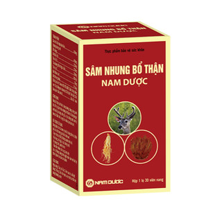 Sâm Nhung bổ thận Nam Dược Hộp 30 viên