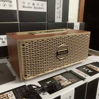 Loa Bluetooth Karaoke Kèm Mic A31 hoặc giảng dạy - Loa gỗ bảo hành 1 năm