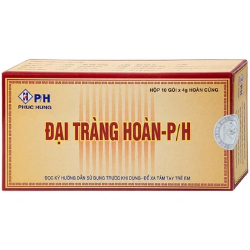 Thuốc Đại Tràng Hoàn P/H điều trị viêm đại tràng cấp và mãn tính