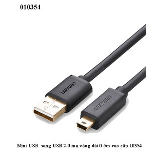 Dây cáp usb sang usb mini 2.0 mạ vàng dài 0.5m cao cấp 10354