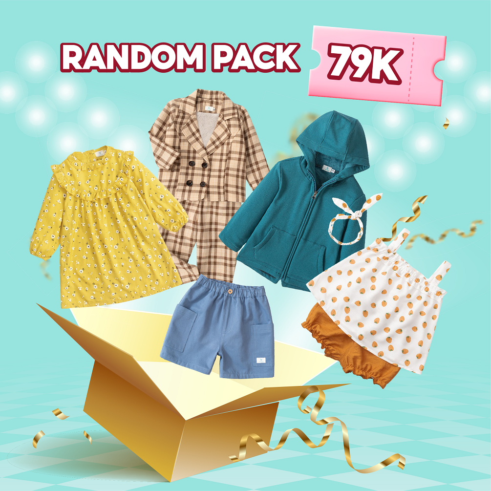 Random Pack 79K BELLOLAND, Bộ Quần Áo, Áo Khoác ,Váy ,Quần Cho Bé Chọn Size Và Kiểu Ngẫu Nhiên