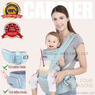 ĐỊU EM BÉ BUDOUMAMA - CÓ GHẾ CHỐNG GÙ, ĐỊU NGỒI CHO BÉ