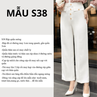 RẬP GIẤY A0 QUẦN SUÔNG MÃ S38