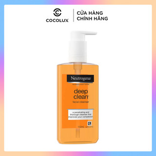 Sữa rửa mặt neutrogena làm sạch sâu dạng gel 150ml