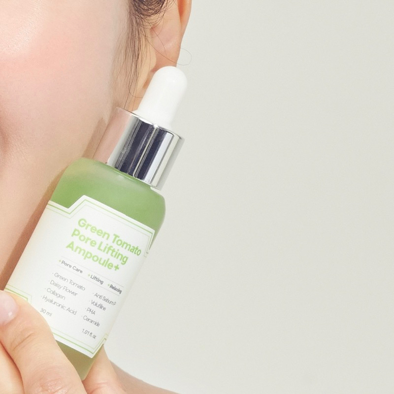 Tinh chất cà chua xanh - Hỗ trợ thu nhỏ lỗ chân lông Sungboon Editor Green Tomato PoreLifting Ampoule+ 30ml