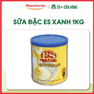  Sữa đặc ES Xanh  Hộp 1kg  