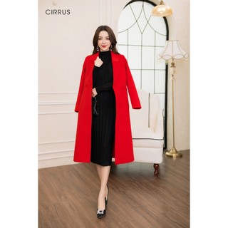 Áo manto nữ dạ lông cừu cirrus 830070