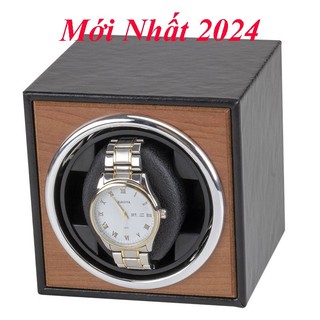 Hộp Xoay Đồng Hồ 1 Chiếc Da Pu, Gỗ Nâu, Gỗ Đen các loại