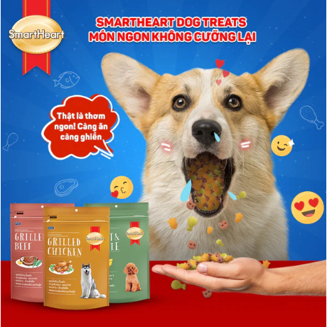 Bánh thưởng cho chó SmartHeart 100g - Snack Smart Heart