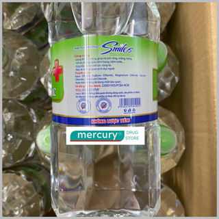 Nước muối Vĩnh Phúc Smiles 1 lít