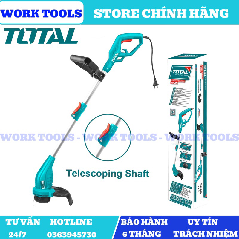 TOTAL Máy Cắt Cỏ 350W TG103512