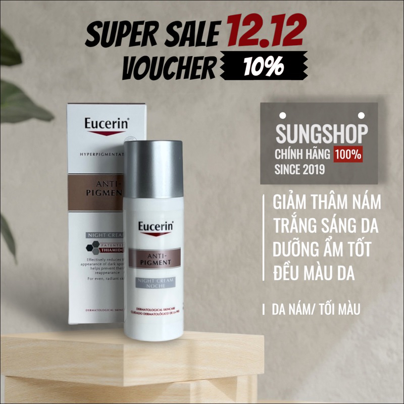 Kem mờ nám Eucerin ultraWhite giảm thâm nám làm sáng trắng da hiệu quả