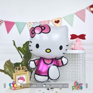 Bóng kiếng mèo Hello Kitty hồng xinh
