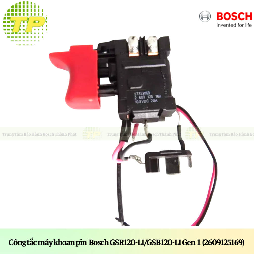 Công tắc máy khoan pin 12V Bosch GSR 120-LI/ GSB 120-LI [Chính Hãng]