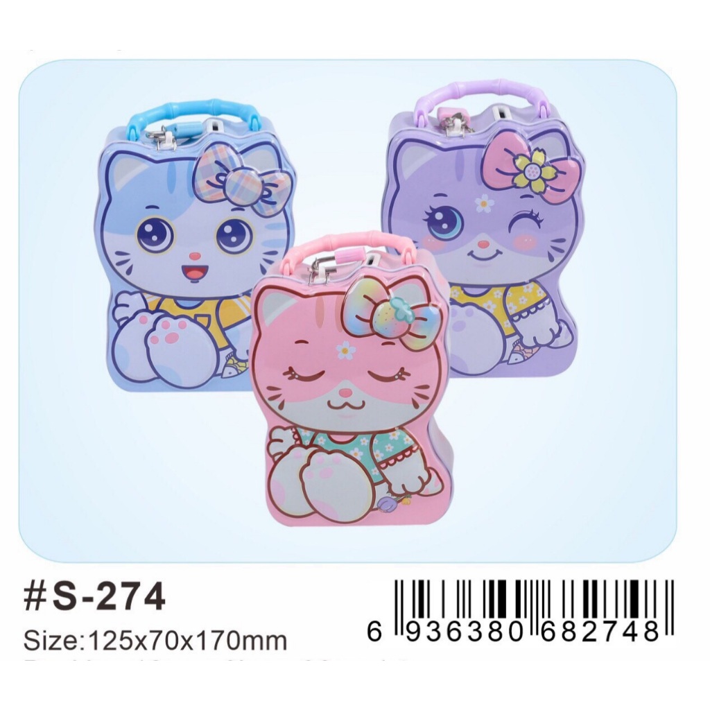 Két sắt mini Bé Gái hình nhân vật hoạt hình ngựa pony mèo kitty cho bé trang trí bàn học- HOME SHOP ONLINE