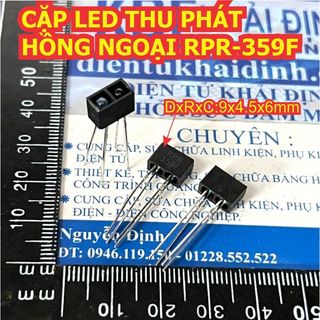 2 CẶP LED THU PHÁT HỒNG NGOẠI RPR-359F RPR 359F KDE0175