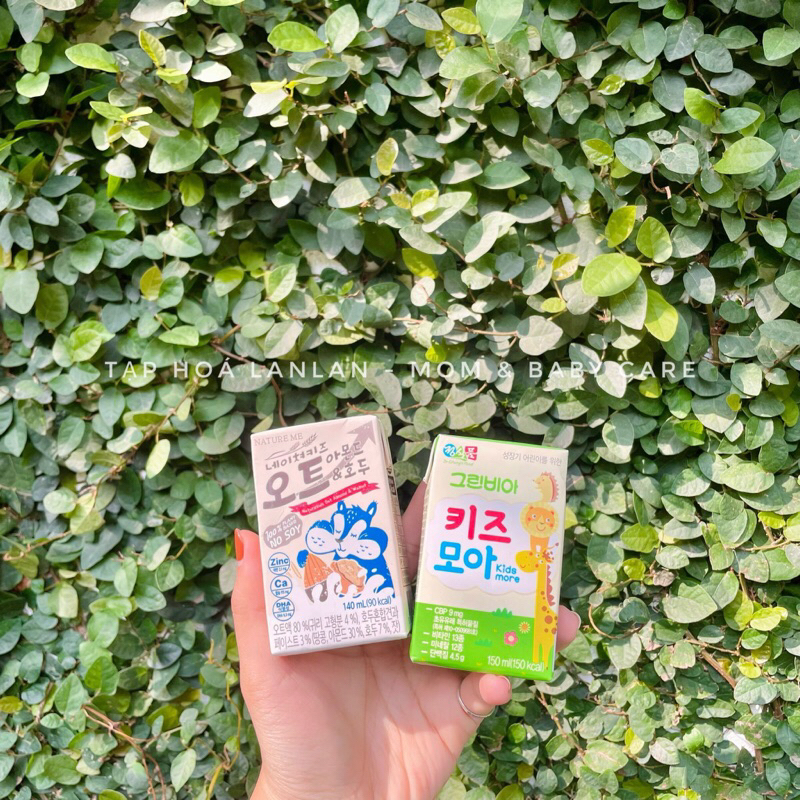 SỮA NƯỚC GREENBIA KIDS MORE CHO BÉ TRÊN 1 TUỔI - 24 HỘP/ KHÂY