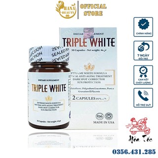 Viên Uống Hỗ Trợ Trắng Da Dietary Supplement Triple White
