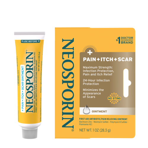 Kem mỡ hổ trợ làm lành vết thương, vết bỏng Neosporin