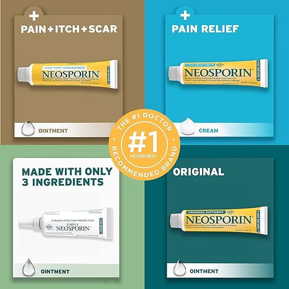 Kem mỡ hổ trợ làm lành vết thương, vết bỏng Neosporin