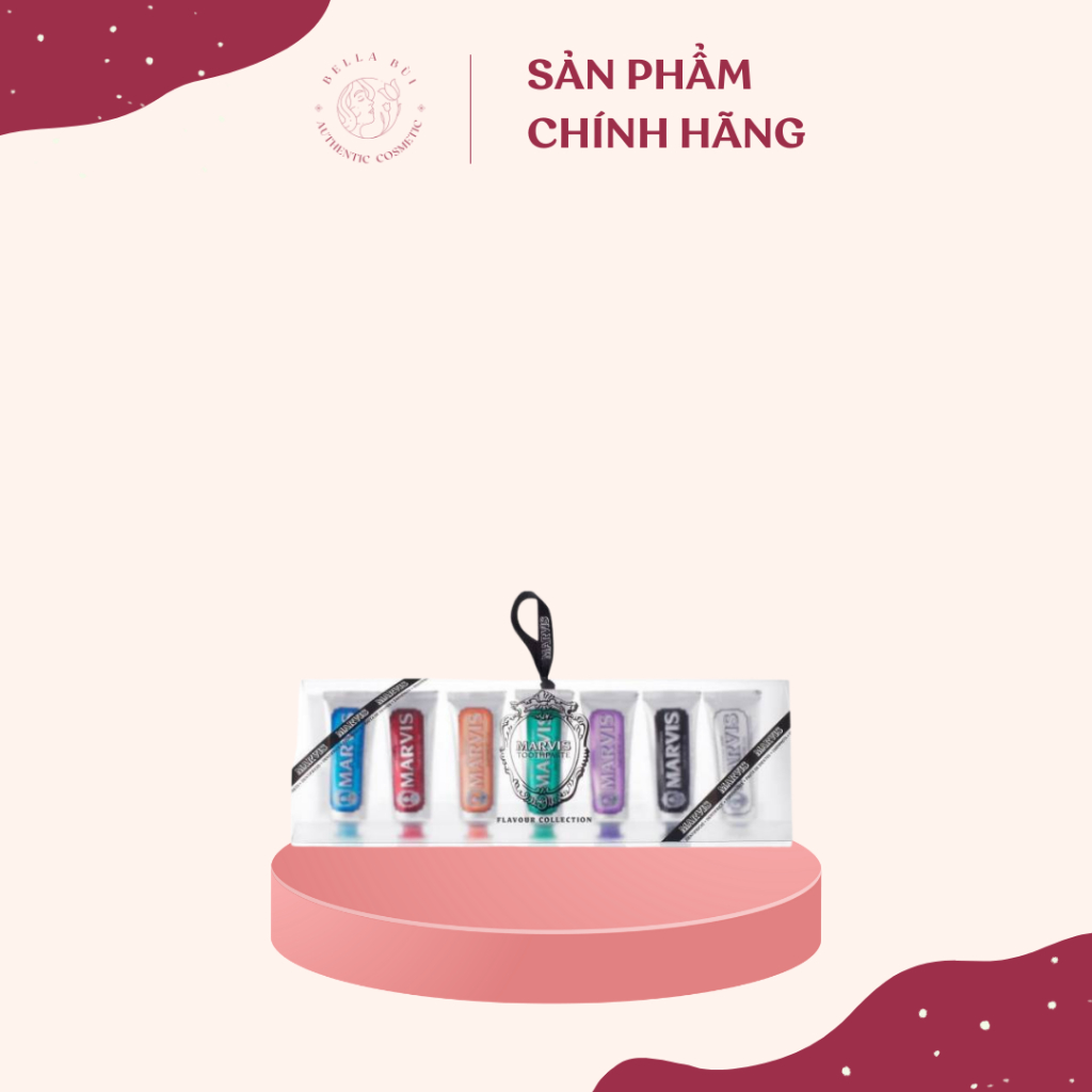 Kem đánh răng Marvis Mini Set 7 tuýp x 25ml