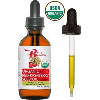 Dầu hạt mâm xôi đỏ hữu cơ hãng berry beautiful 30ml