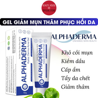 Kem Mụn và Thâm Alphaderma Azelac Derma Acne Gel 10g Giúp Phục Hồi Da