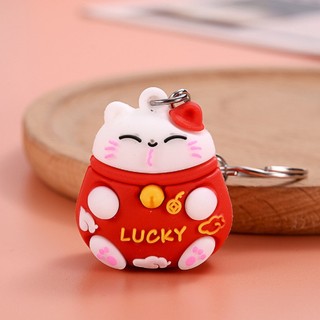 🍀Móc khóa mèo thần tài may mắn🍀 Clovershop68 🍀