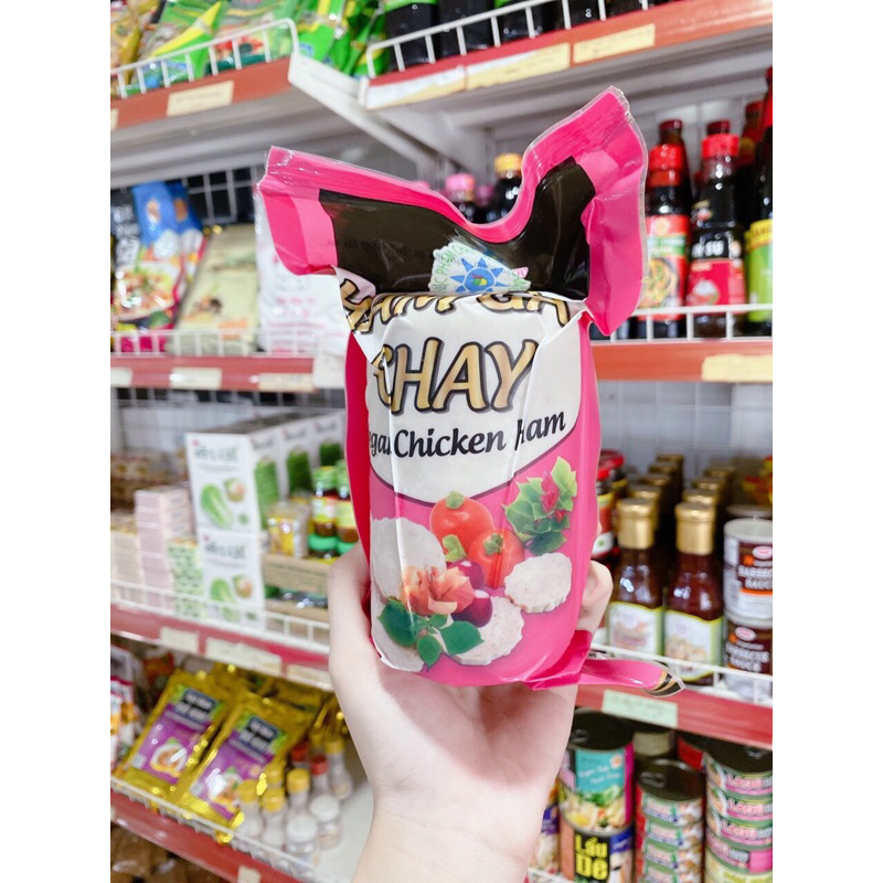 HAM CHAY THANH DŨNG CÂY 500g ( hàng lạnh chỉ giao hcm)