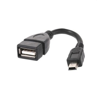 Cáp OTG đầu vuông Mini USB to USB