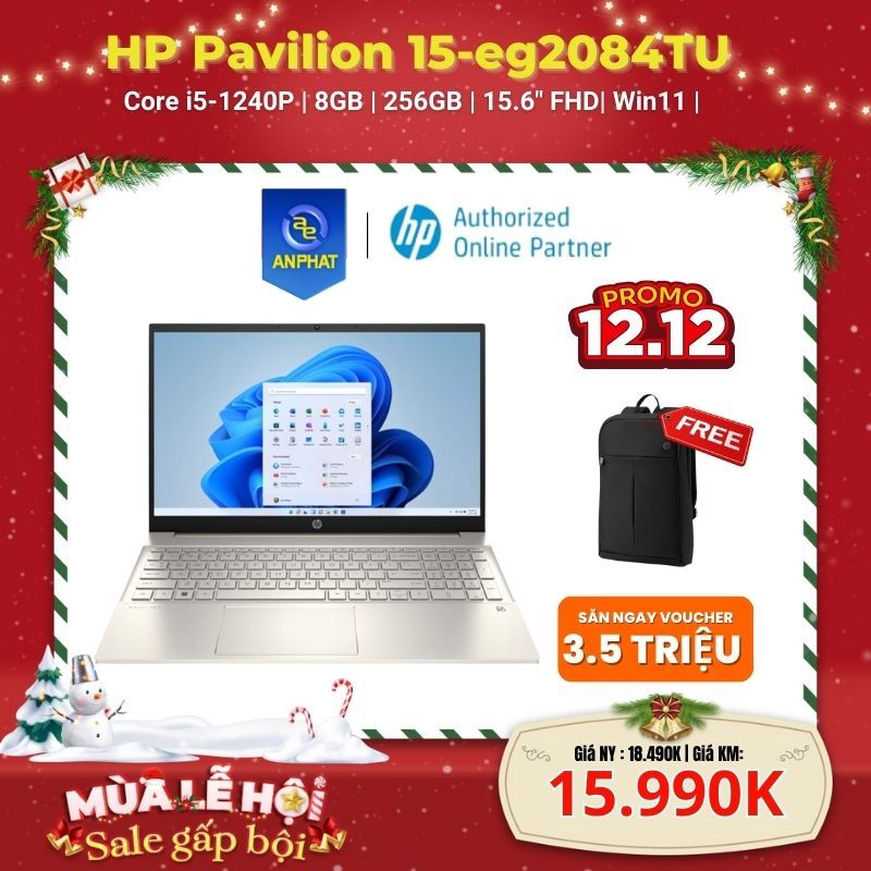 Laptop HP Pavilion 15-eg2084TU (Core i5-1240P | 15.6 inch FHD)
