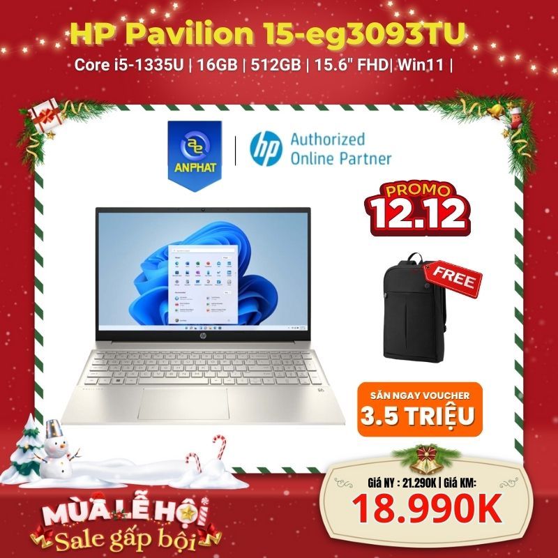 Laptop HP Pavilion 15-eg3093TU (Core i5-1335U | 15.6 inch FHD)