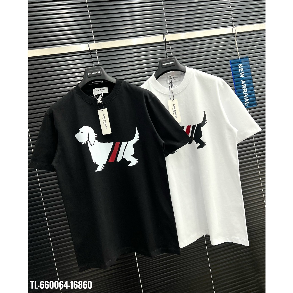 Áo thun nam nữ họa tiết in THOM-DOG siêu phẩm in sắc nét - áo phông ngắn tay 2023