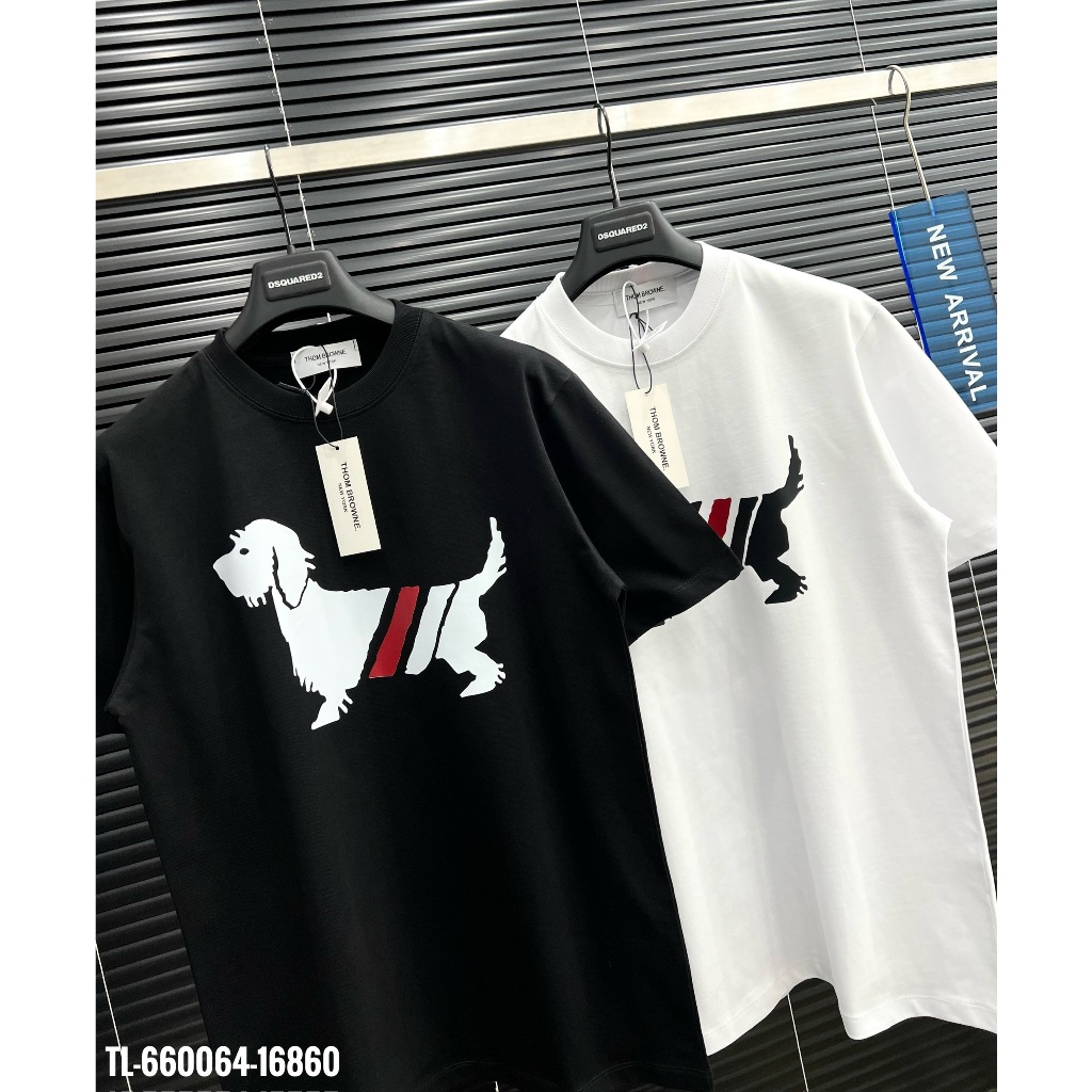 Áo thun nam nữ họa tiết in THOM-DOG siêu phẩm in sắc nét - áo phông ngắn tay 2023
