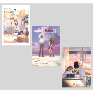 Sách - combo tháng ngày bên nhau: tháng 7 + tháng 8 + tháng 9 - azb