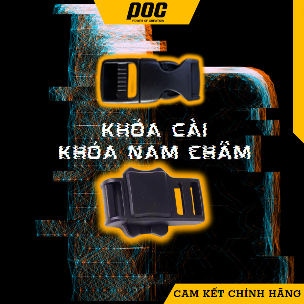 Phụ kiện khóa gài hoặc khóa từ POC [ chính hãng ]
