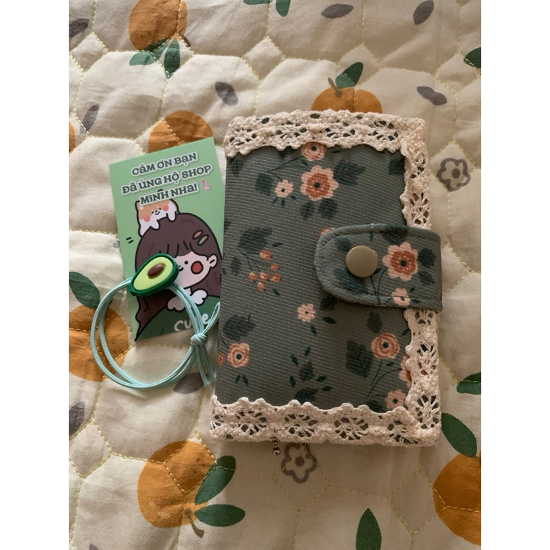 🌿🌸Ví cầm tay dáng đứng họa tiết xinh xắn trẻ trung🌸🌿