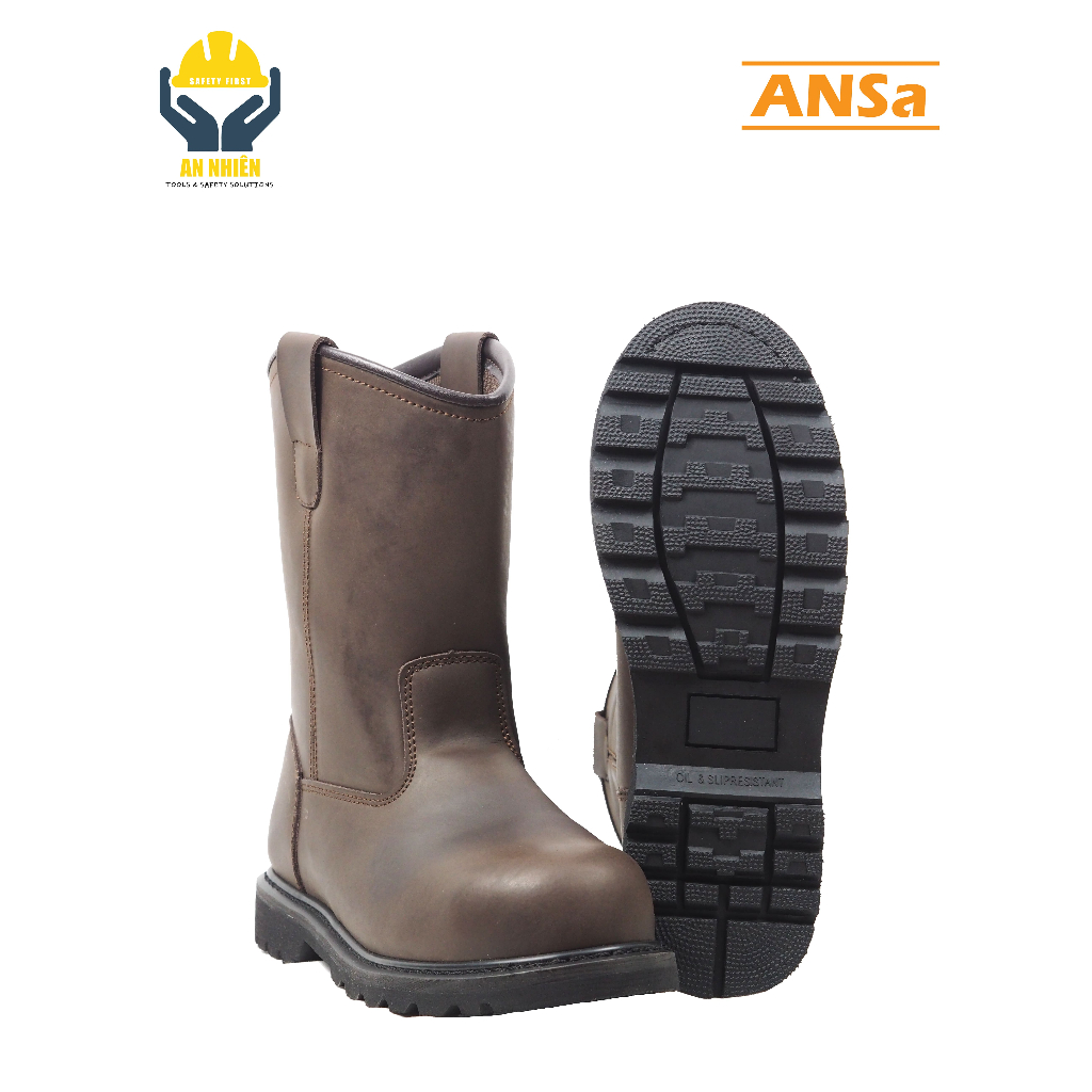Ủng Da Bảo Hộ Lao Động Cao Cấp Siêu Nhẹ VERA