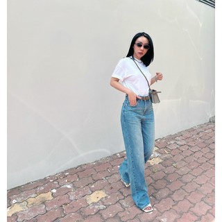 Quần jeans suông BASIC BOA JEANS